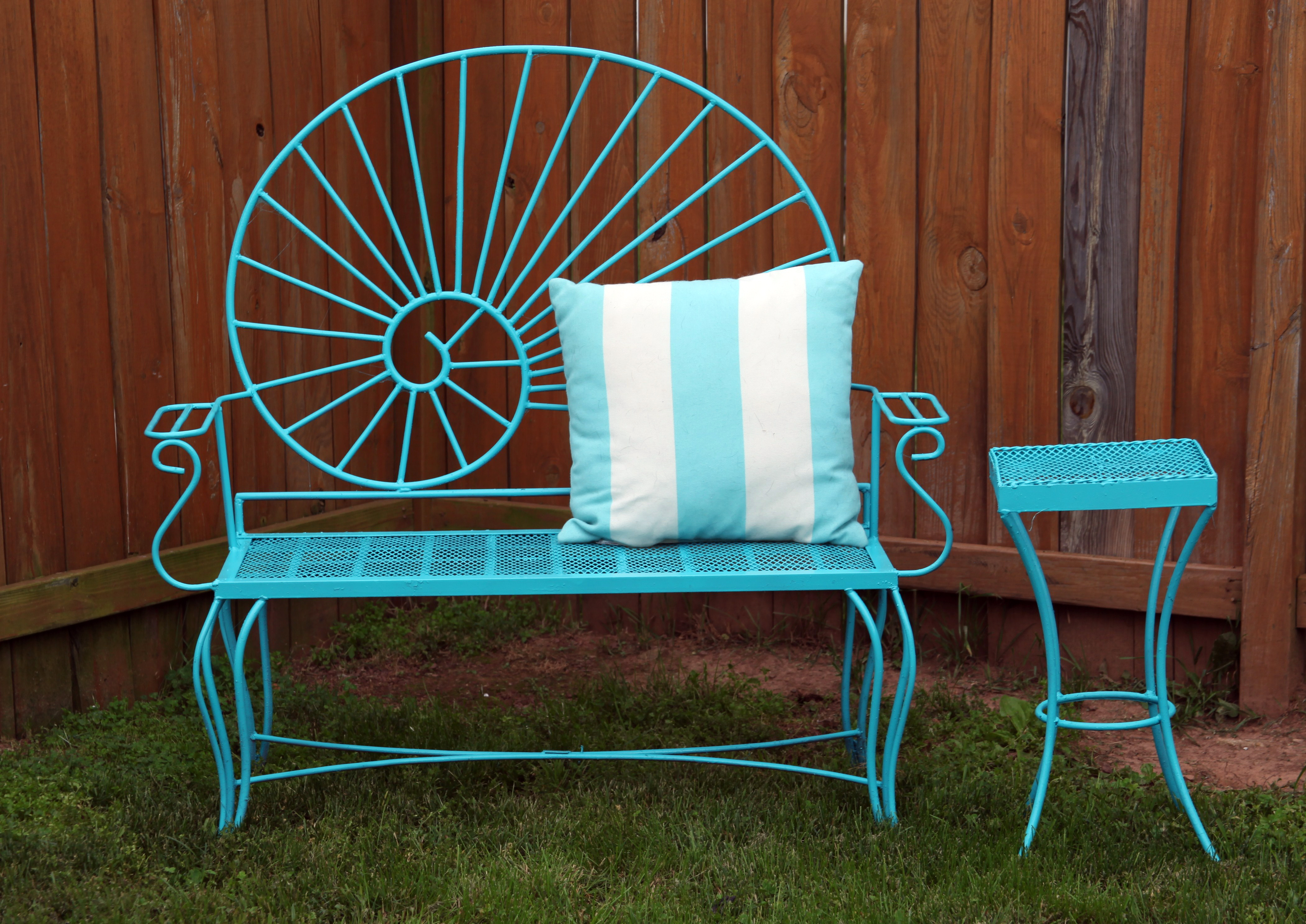 More Fun with Spray Paint–A Little Rust oleum Changes Everything