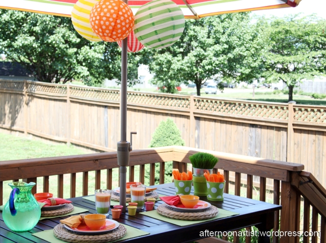 Colorful deck accessories
